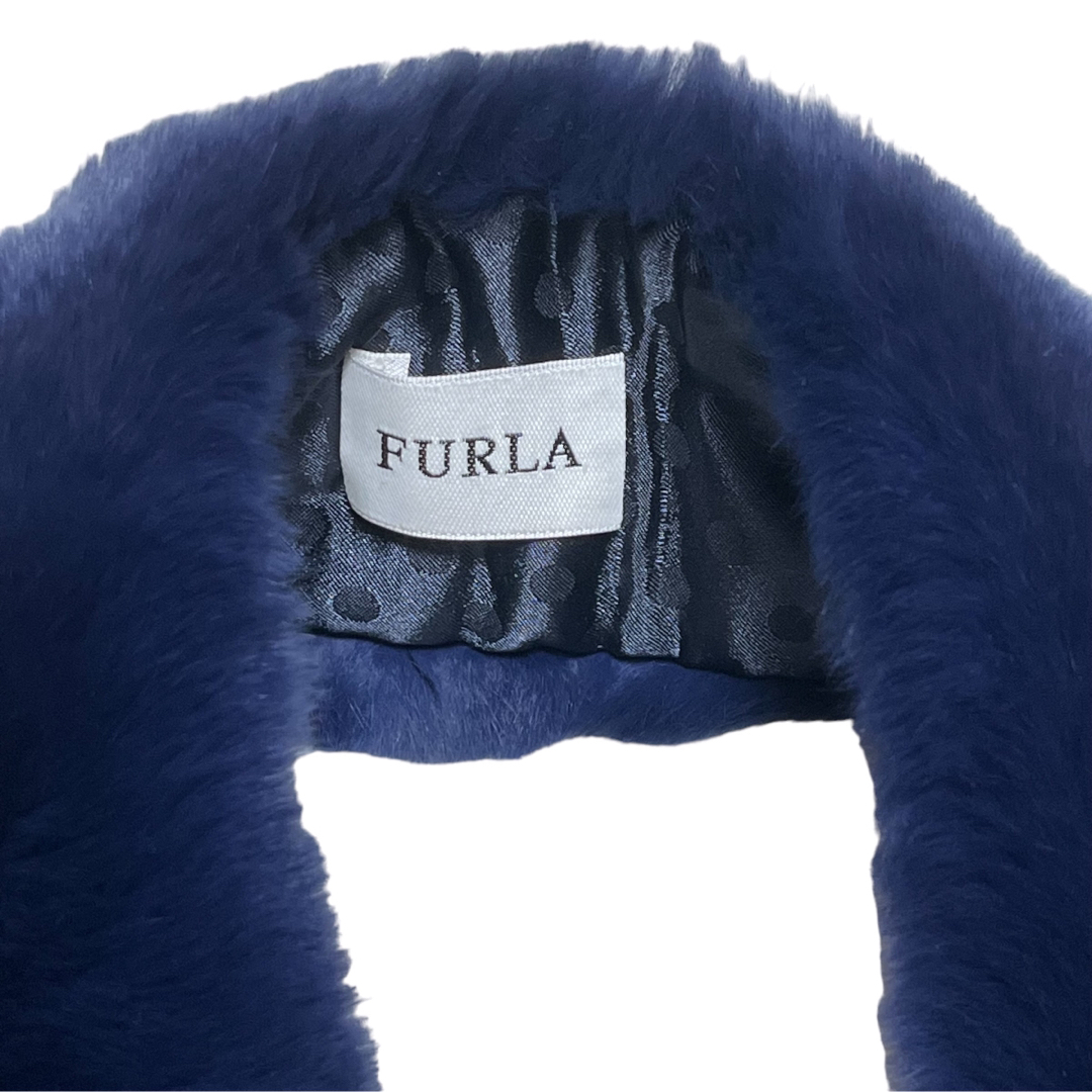 Furla(フルラ)の良品FURLA フルラ　ファーマフラー レディースのファッション小物(マフラー/ショール)の商品写真