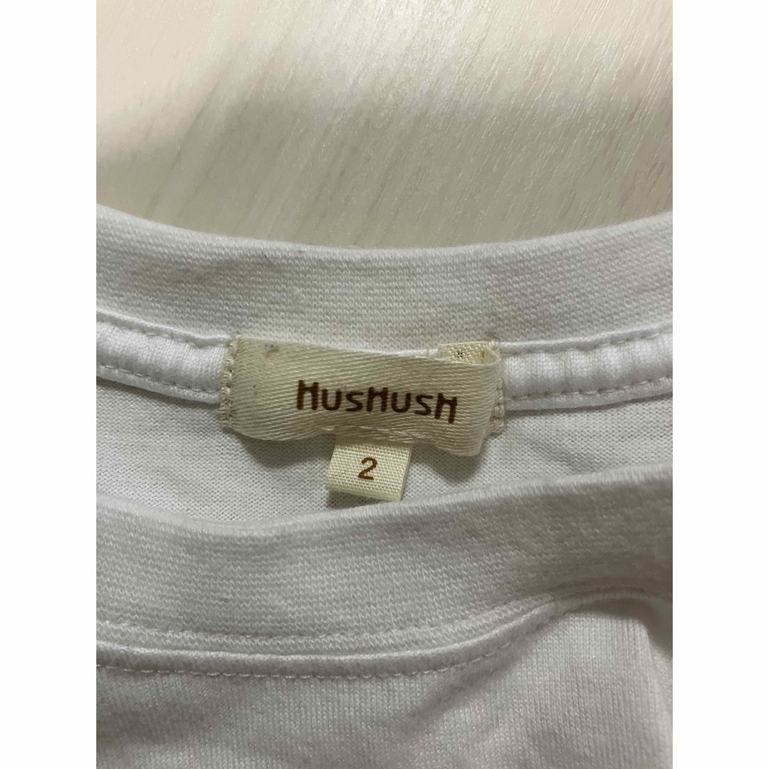 HusHush(ハッシュアッシュ)のHusHusH レディースTシャツ レディースのトップス(Tシャツ(半袖/袖なし))の商品写真