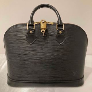 ルイヴィトン(LOUIS VUITTON)の【パドロック付き】ルイヴィトン　アルマ　エピ　黒　ブラック　ハンドバッグ(ハンドバッグ)