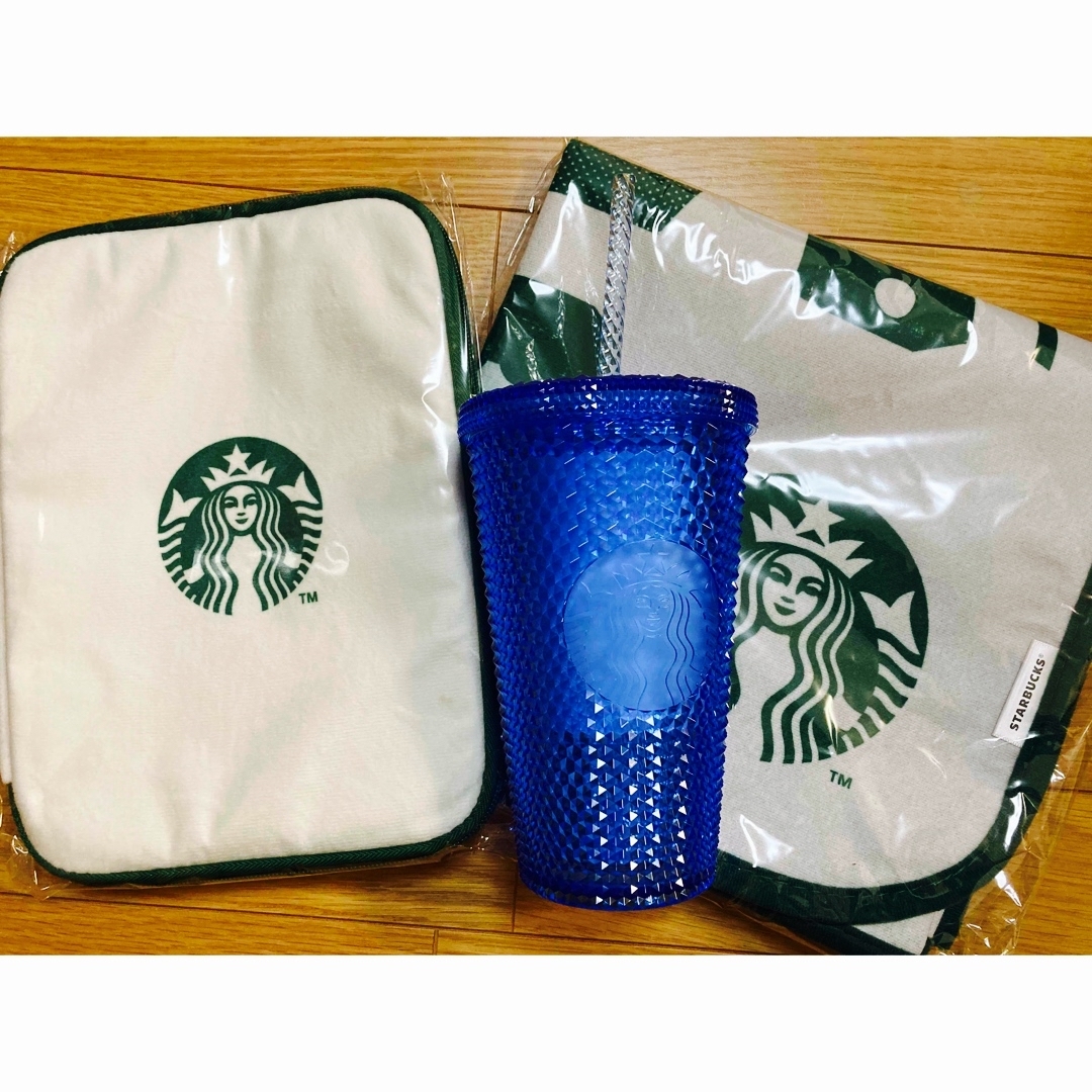 Starbucks Coffee(スターバックスコーヒー)のお値下げ！スタバ 3点セット！新品未使用 インテリア/住まい/日用品のキッチン/食器(タンブラー)の商品写真