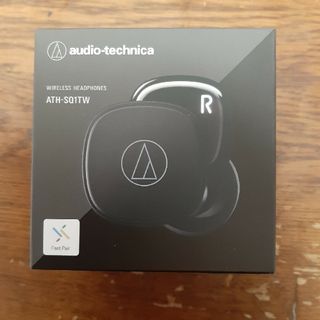 オーディオテクニカ(audio-technica)の新品未開封 ワイヤレスイヤホン ATH-SQ1TW BLACK(ヘッドフォン/イヤフォン)