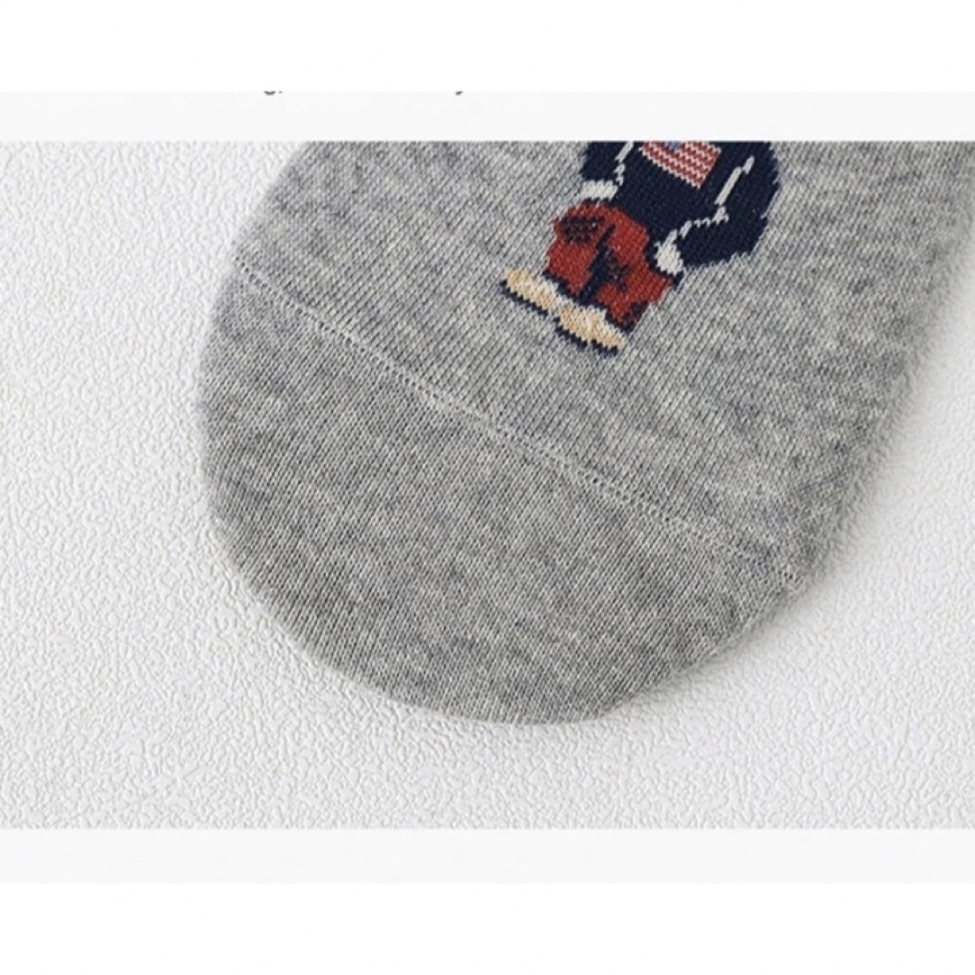 Ralph Lauren(ラルフローレン)の10足セット アンクル丈　ユニセックス　靴下　韓国　ラルフローレン　ポロベア風 レディースのレッグウェア(ソックス)の商品写真