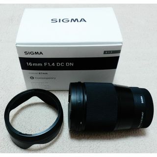 シグマ(SIGMA)のSIGMA 16mm F1.4 DC DN ソニー APS-C向け(レンズ(単焦点))