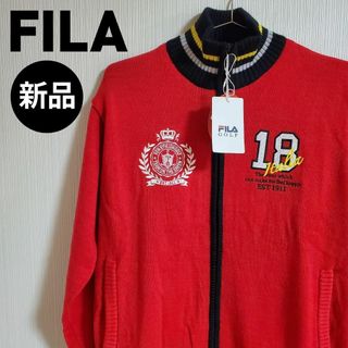 FILA GOLF フィラ ゴルフ ジャケット レッド系 メンズ L【k8】(ジャージ)