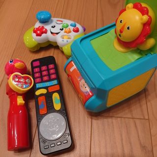 フィッシャープライス(Fisher-Price)の音の出るおもちゃ4点セット  フィッシャープライス他(知育玩具)