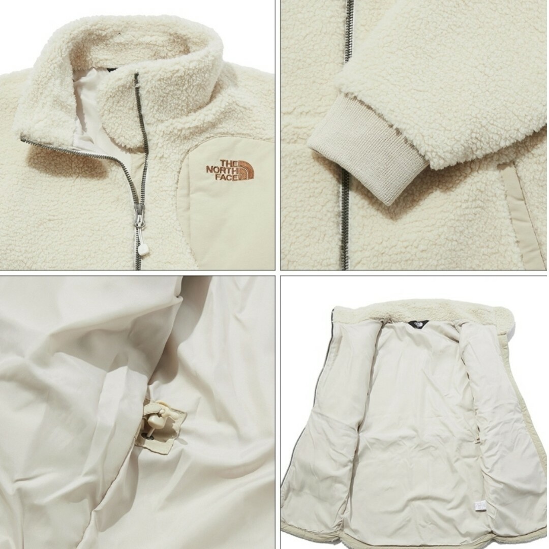 THE NORTH FACE(ザノースフェイス)のTHE NORTH FACE ノースフェイス フリースジャケット コート ボア キッズ/ベビー/マタニティのキッズ服女の子用(90cm~)(コート)の商品写真