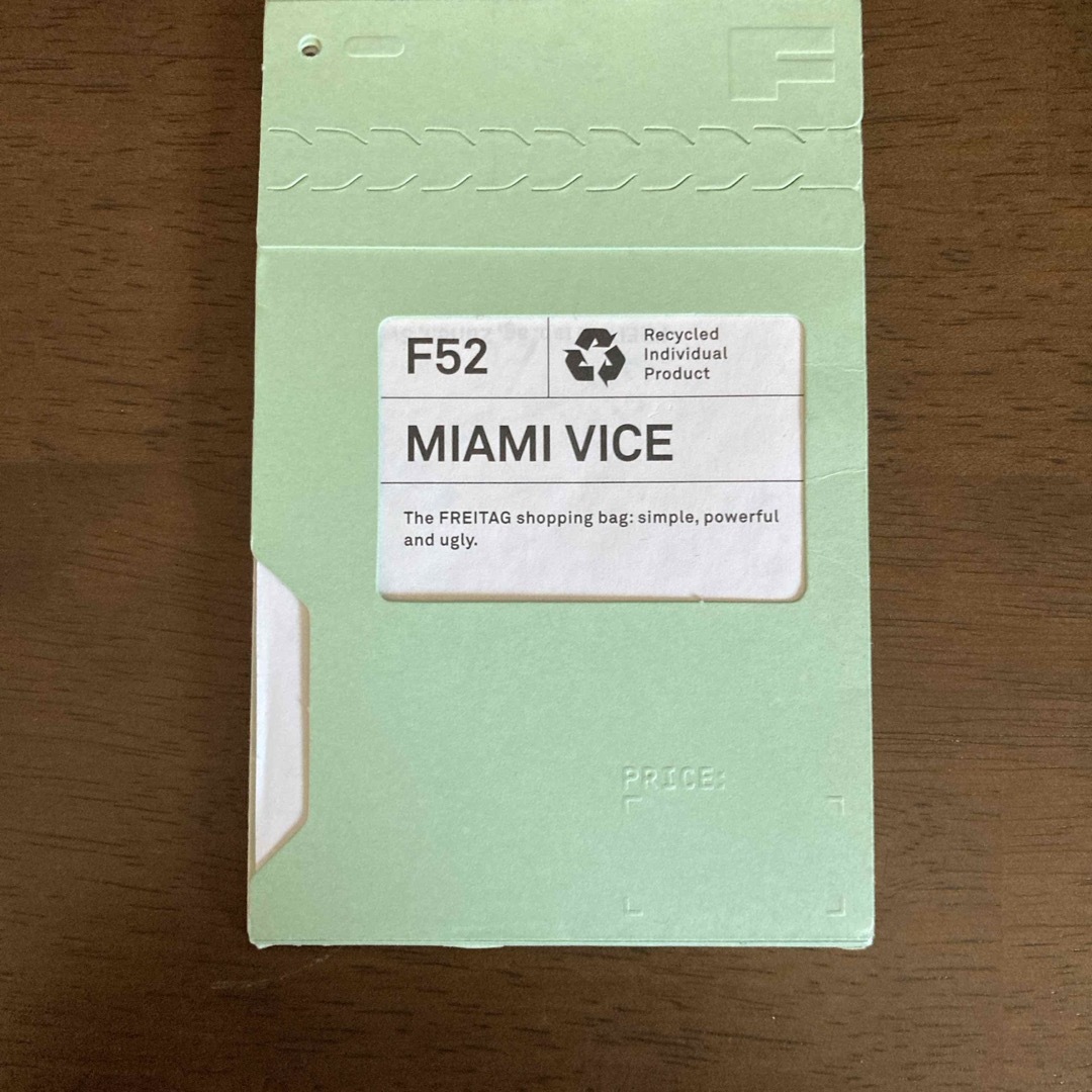 FREITAG(フライターグ)のfreitag F52 MIAMI VICE カード付き メンズのバッグ(トートバッグ)の商品写真