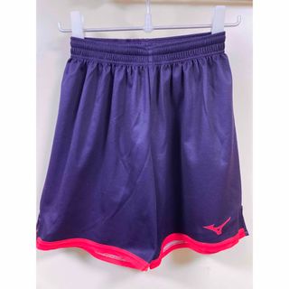 ミズノ(MIZUNO)の【MIZUNO】サッカーパンツ Sサイズ パープル(ウェア)