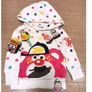 ジャム(JAM)のお値下げ　美品　JAM　フード付きトレーナー　１００センチ(Tシャツ/カットソー)