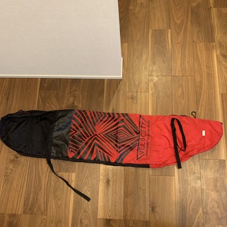 スキー入れの袋　140センチ　ジュニア用　赤　黒(その他)