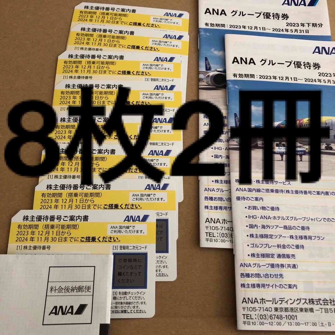 ANA 株主優待　全日本空輸　最新乗車券/交通券