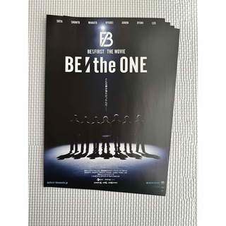 BE:FIRST THE MOVIE BE:theONE フライヤー　4枚(ミュージシャン)