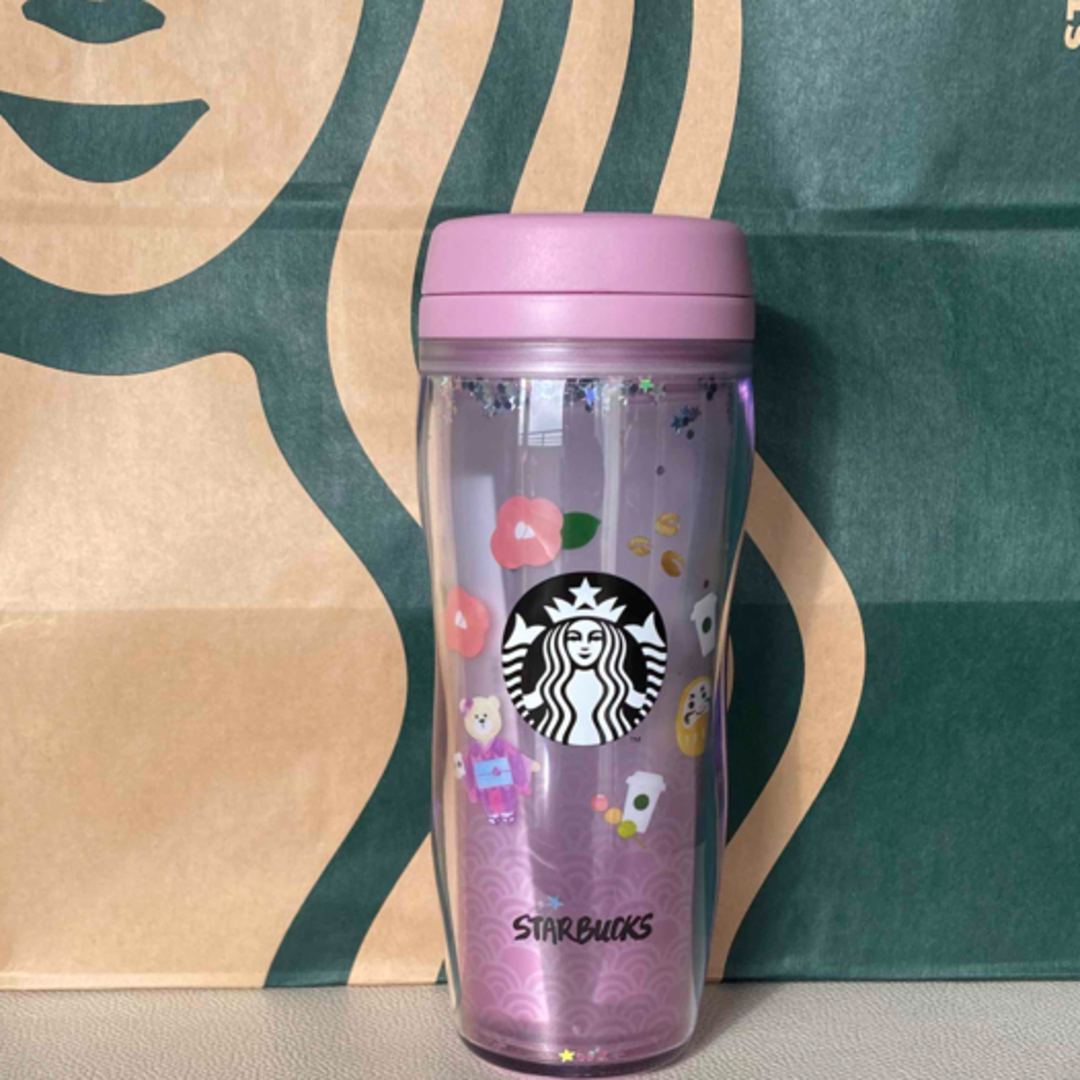 Starbucks Coffee(スターバックスコーヒー)のスタバ ボトル アイコンズ ライト パープル 未使用品 インテリア/住まい/日用品のキッチン/食器(タンブラー)の商品写真