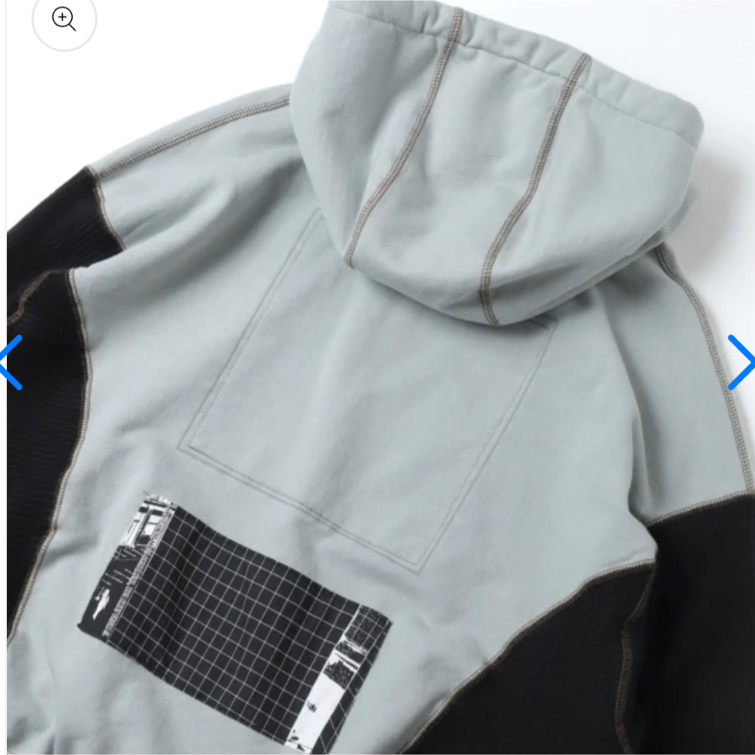 COMOLI(コモリ)のC.E WIDE RIB CUT HEAVY HOODY パーカー スウェット メンズのトップス(パーカー)の商品写真