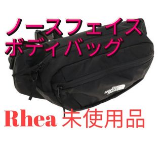 ザノースフェイス(THE NORTH FACE)のノースフェイス ボディバッグ Rhea 未使用 ブラック(ボディーバッグ)