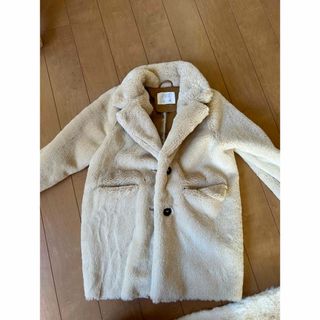 ザラキッズ(ZARA KIDS)のzara キッズ　ファーコート(コート)