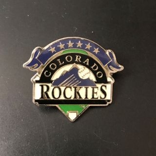 メジャーリーグベースボール(MLB)のMLB PINS ピンバッジ メジャーリーグ ピンバッジ コロラド ロッキーズ(記念品/関連グッズ)