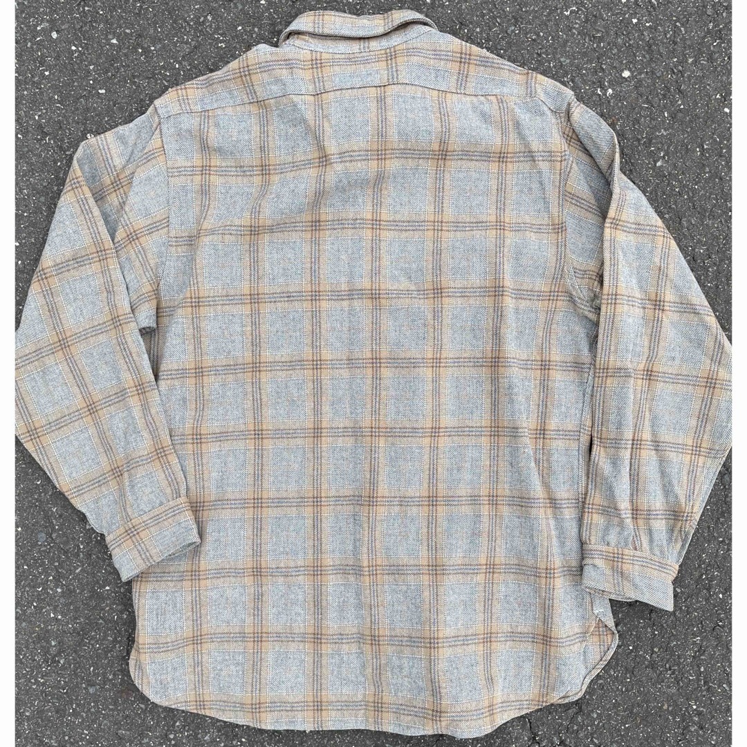 PENDLETON(ペンドルトン)の70s ペンドルトン　USA ウールシャツ　USA製　ビンテージ　古着　オンブレ メンズのトップス(シャツ)の商品写真