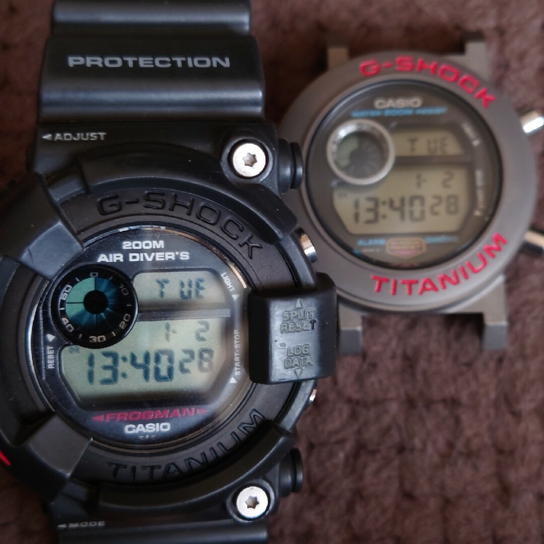 カシオ フロッグマン G-SHOCK 2個セットメンズ