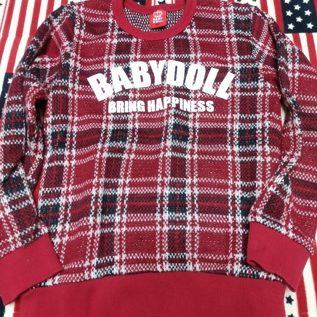 BABYDOLL(ベビードール)のベビードール　セーター キッズ/ベビー/マタニティのキッズ服女の子用(90cm~)(ニット)の商品写真