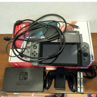 Nintendo Switch JOY-CON グレー 本体  HAC-S-KA(家庭用ゲーム機本体)