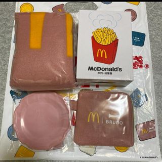 ブルーノ(BRUNO)のマクドナルド福袋　2024 グッズピンクver.チケットなし(ノベルティグッズ)