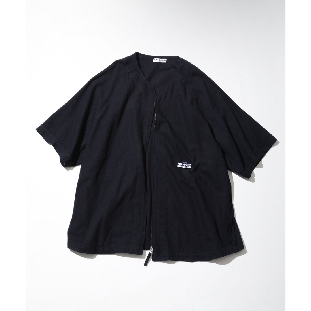 FREAK'S STORE(フリークスストア)のCAHLUMN Brushed Poplin Baseball Shirt メンズのトップス(シャツ)の商品写真