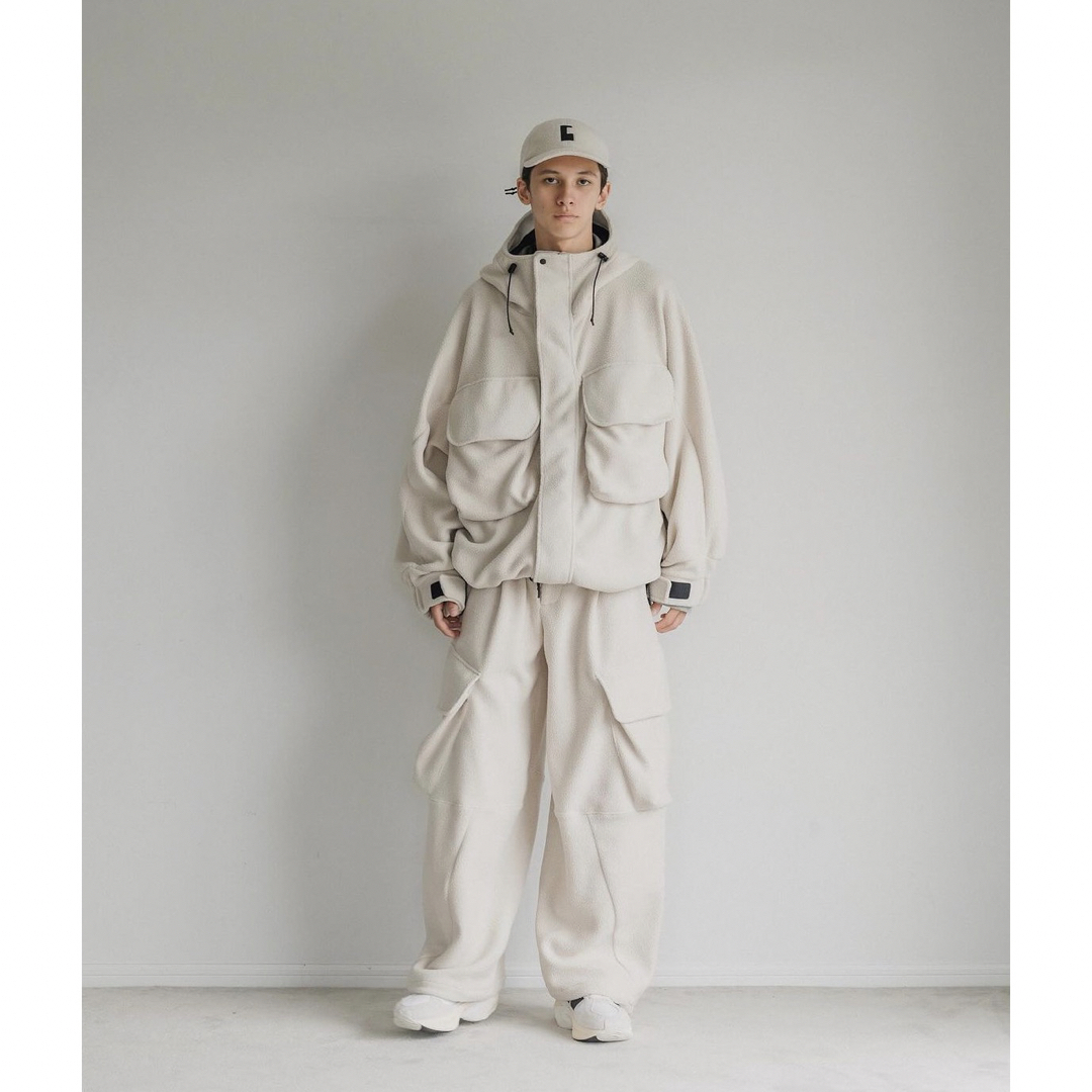 CLESSTE POLARTEC WADING JACKET Ivory メンズのジャケット/アウター(ブルゾン)の商品写真