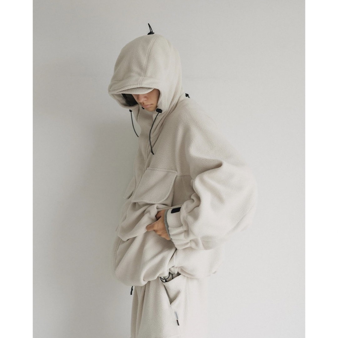 CLESSTE POLARTEC WADING JACKET Ivory メンズのジャケット/アウター(ブルゾン)の商品写真