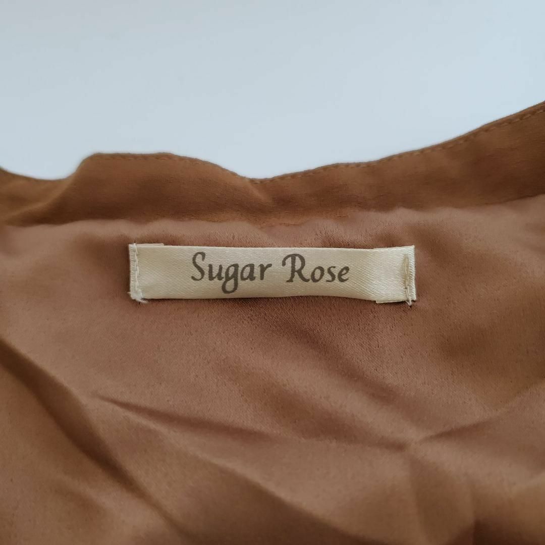 Sugar Rose(シュガーローズ)のSUGAR ROSE シュガーローズ ワンピース レディース ブラウン【k42】 レディースのワンピース(ひざ丈ワンピース)の商品写真