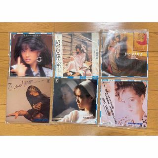 中森明菜さん レコード 6枚セット(その他)