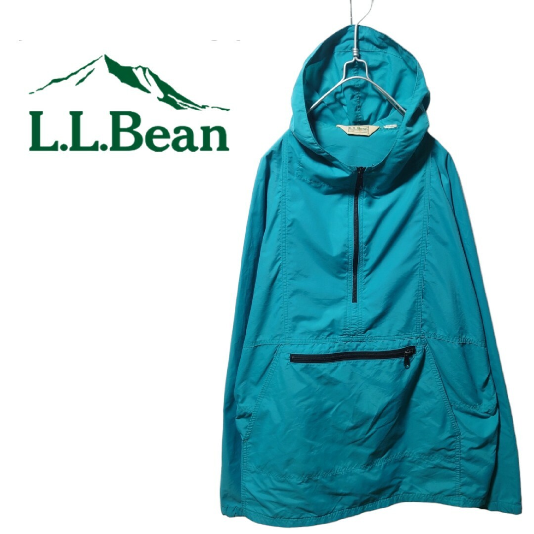 L.L.Bean(エルエルビーン)の【L.L.Bean】70〜80's ナイロンアノラックパーカー A-1577 メンズのジャケット/アウター(ナイロンジャケット)の商品写真