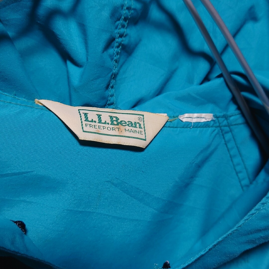 L.L.Bean(エルエルビーン)の【L.L.Bean】70〜80's ナイロンアノラックパーカー A-1577 メンズのジャケット/アウター(ナイロンジャケット)の商品写真