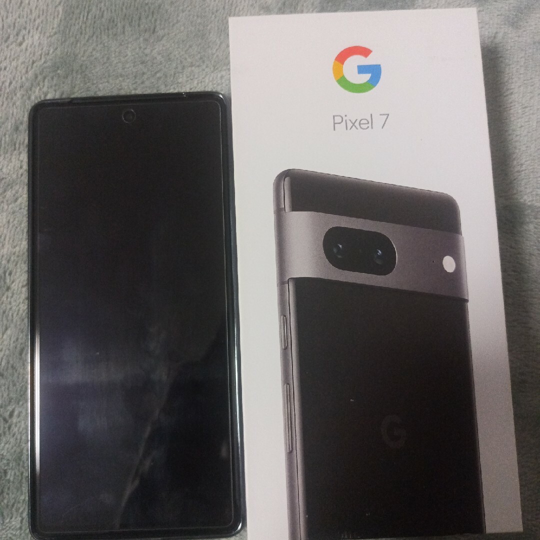 Google(グーグル)のGoogle Google Pixel 7 オブシディアン スマホ/家電/カメラのスマートフォン/携帯電話(スマートフォン本体)の商品写真