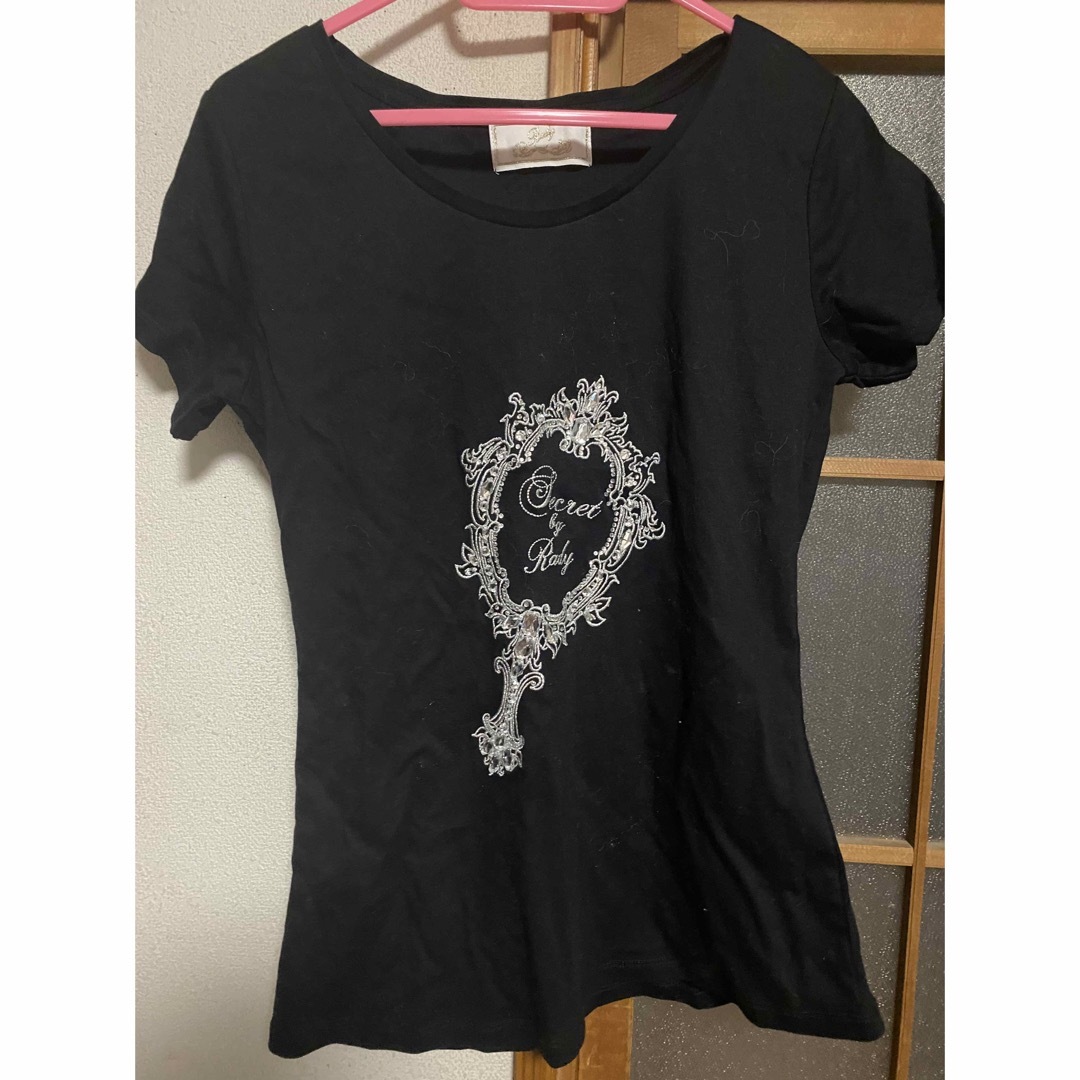 Rady - Rady 手鏡刺繍ストーンTシャツ