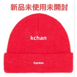 完売　Supreme  Ribbed Baenie ビーニー ニット帽　レッド肉厚ニット