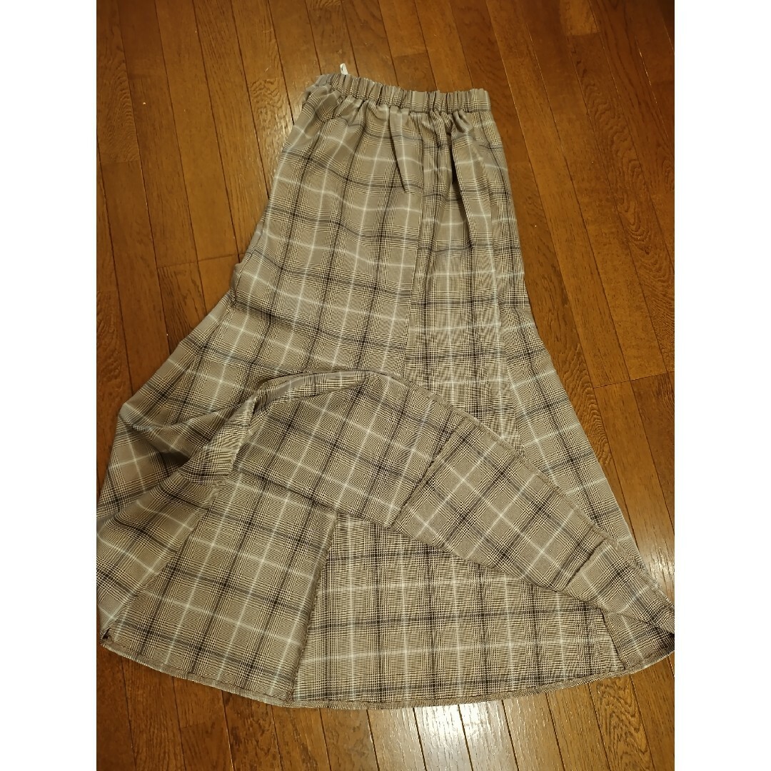 GRL(グレイル)のグレイル　マーメイドスカート　チェック レディースのスカート(ロングスカート)の商品写真