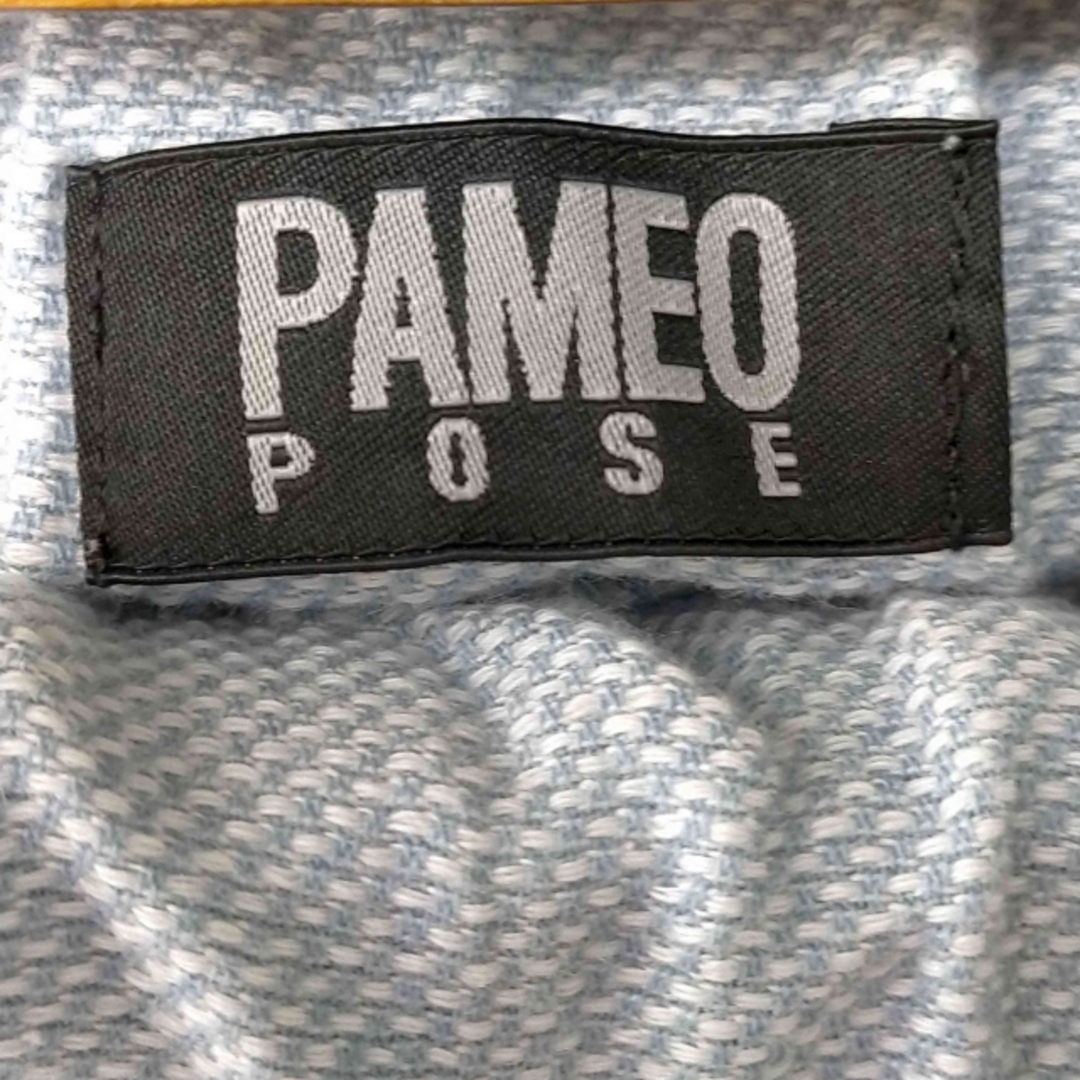 PAMEO POSE(パメオポーズ)のPameo Pose(パメオポーズ) オープン サイド ワイド リネン パンツ レディースのパンツ(その他)の商品写真