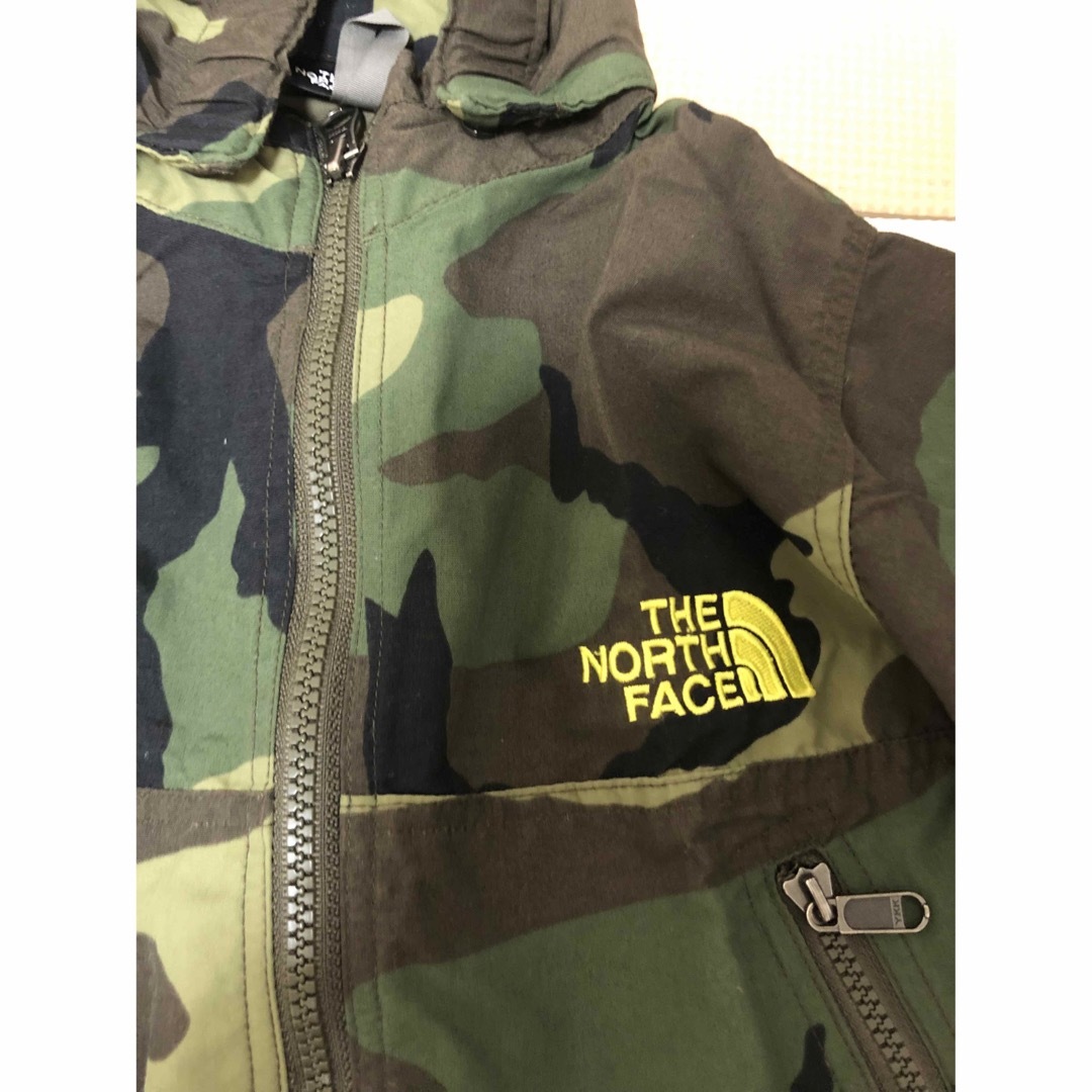 THE NORTH FACE(ザノースフェイス)のノースフェイス　コンパクト　ジャケット　迷彩　カモ　 キッズ/ベビー/マタニティのベビー服(~85cm)(ジャケット/コート)の商品写真