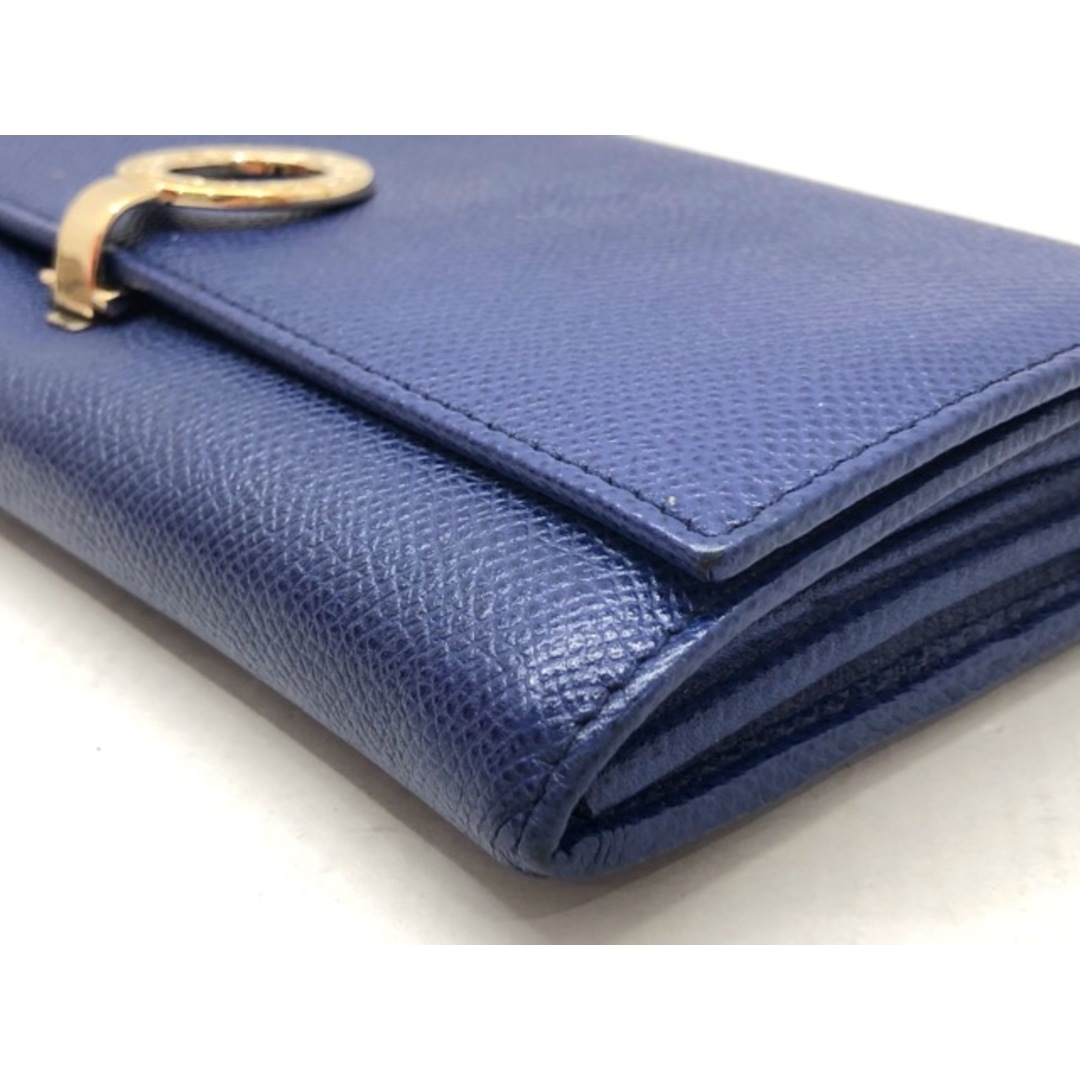 BVLGARI - BVLGARI(ブルガリ) ロゴクリップ 二つ折り長財布 BVLGARI - BVLGARI(ブルガリ) ロゴクリップ 二つ折り長財布