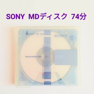 ソニー(SONY)のMDディスク  74分   SONY　ブランクディスク(その他)