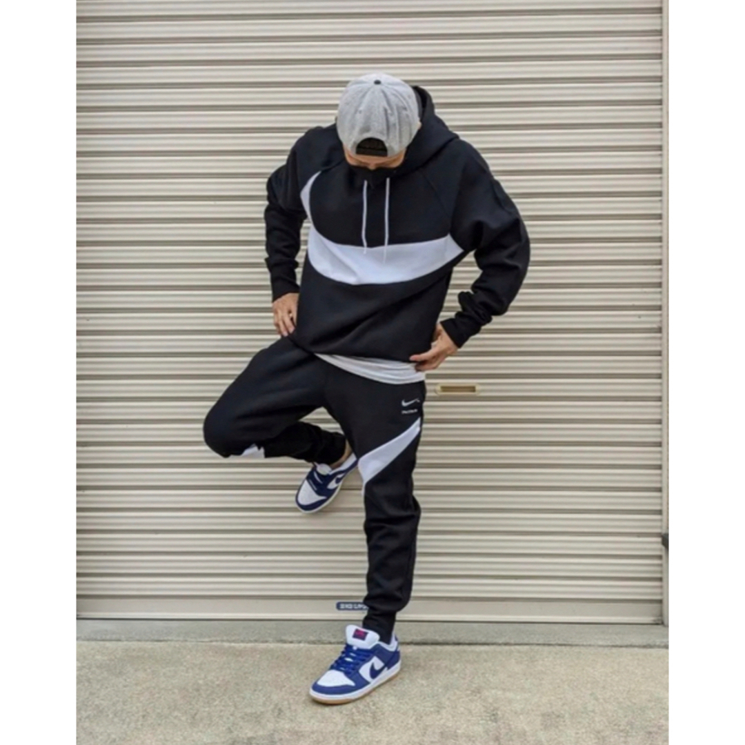 ナイキ NIKE ビッグスウッシュ パーカー スウェットパンツ 上下 ナイキ NIKE ビッグスウッシュ パーカー スウェットパンツ 上下