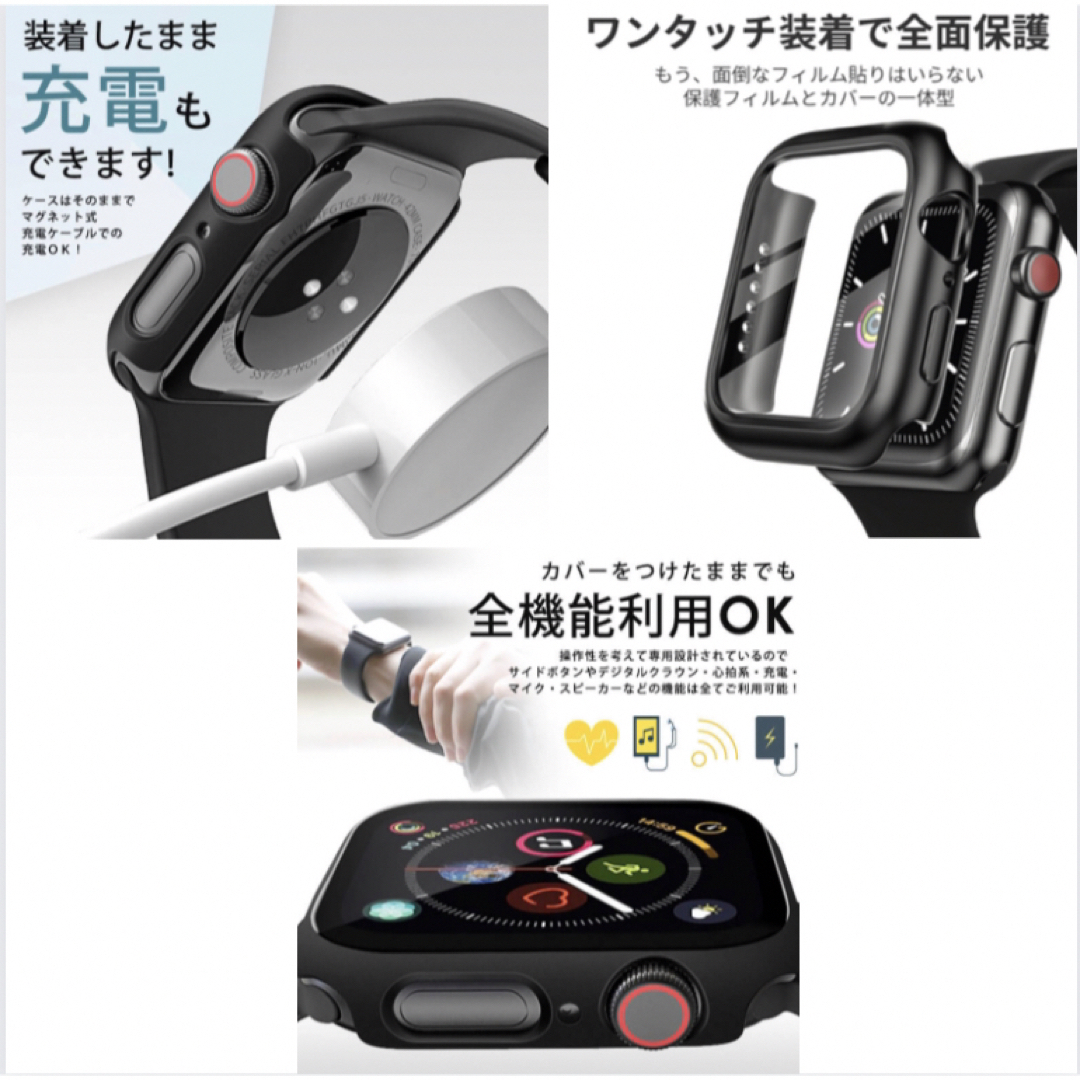 Apple Watch(アップルウォッチ)のミントブルー♣︎アップルウォッチ カバー バンド シリコン Applewatch メンズの時計(ラバーベルト)の商品写真