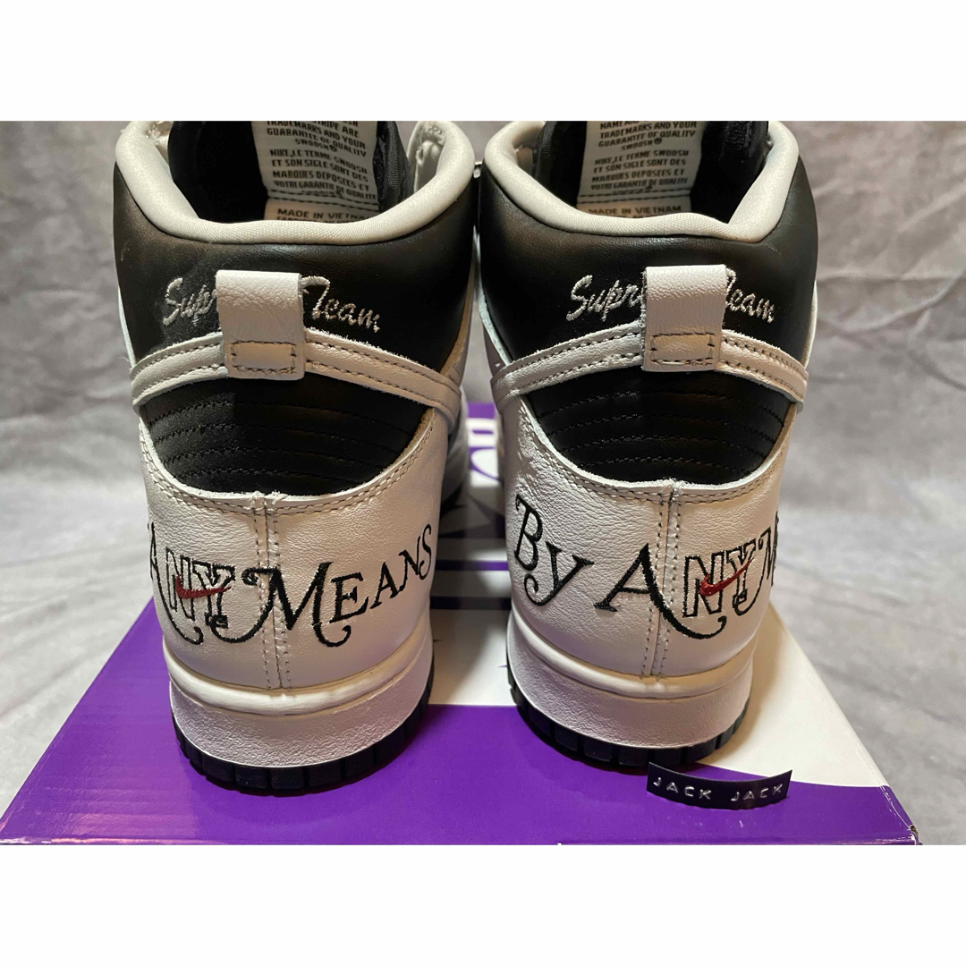 Supreme × Nike SB Dunk By Any Means 27cmスニーカー