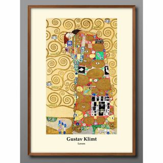 1-0297■A3アートポスター『グスタフ・クリムト』絵画 イラスト マット