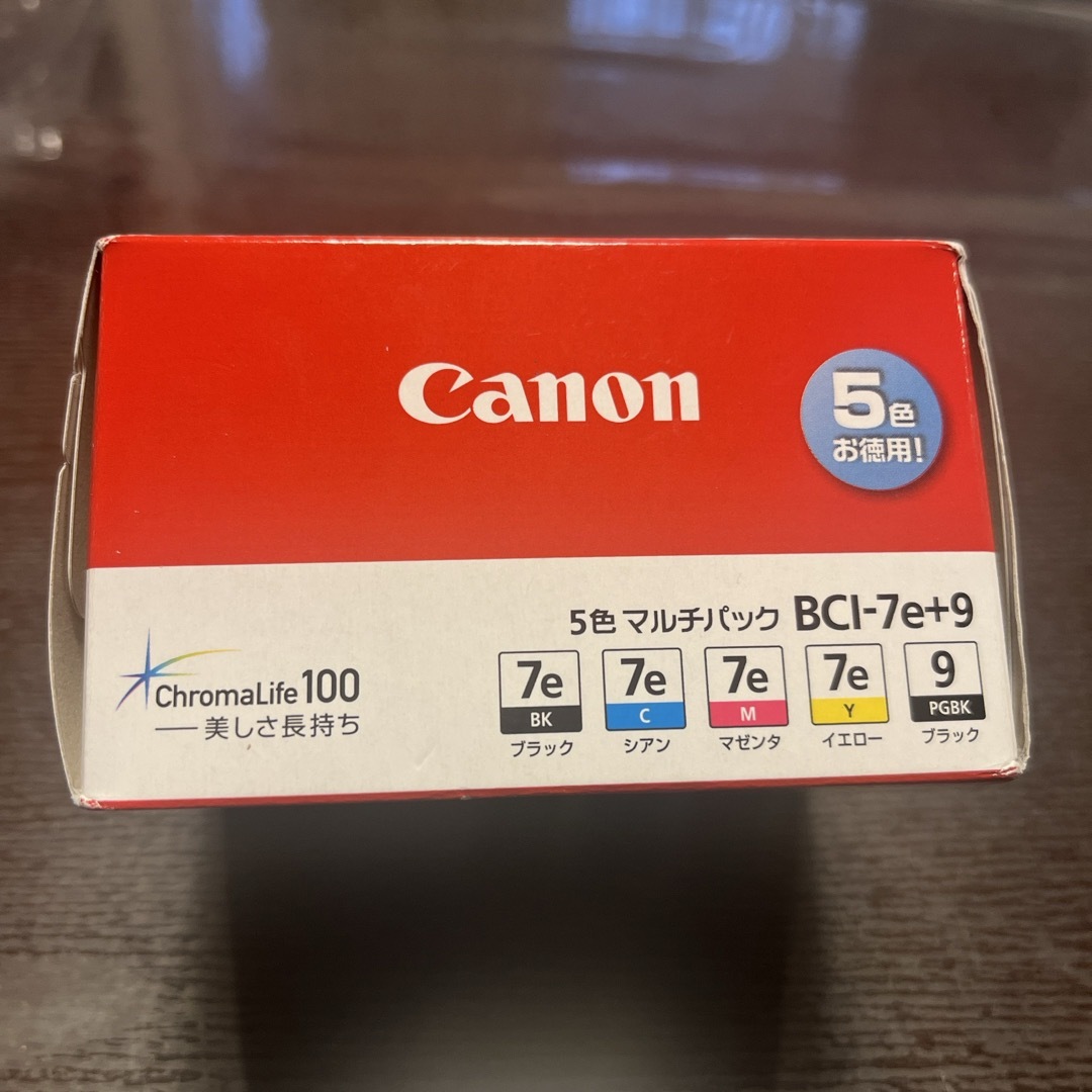 Canon(キヤノン)のCanon インクカートリッジ BCI-7E+9/5MP スマホ/家電/カメラのPC/タブレット(PC周辺機器)の商品写真