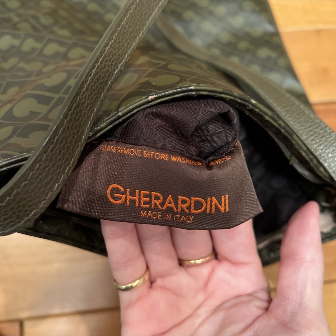 GHERARDINI(ゲラルディーニ)のゲラルディーニ　ロングポシェット　ブラウン レディースのバッグ(ショルダーバッグ)の商品写真