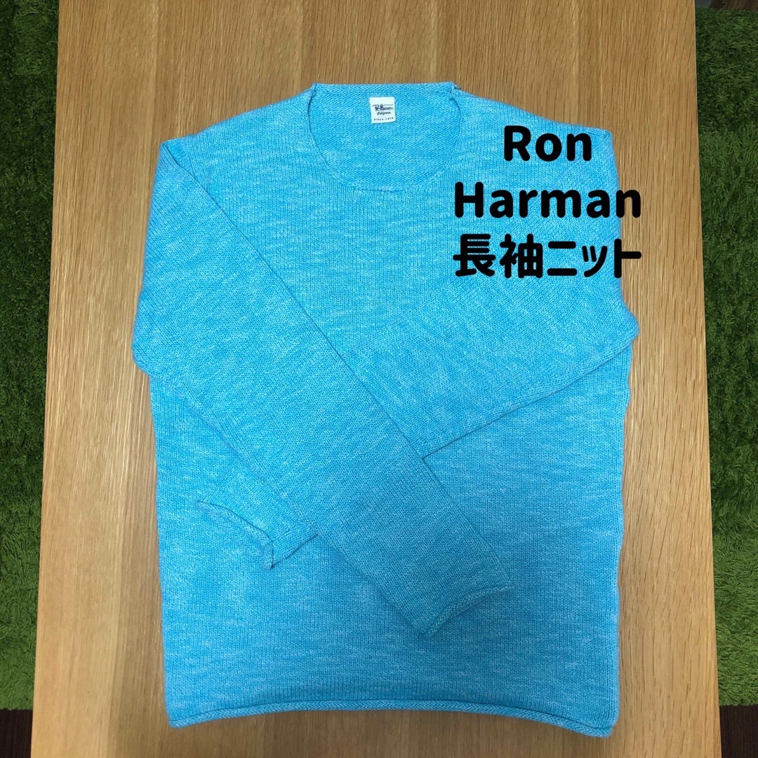 Ron Herman California(ロンハーマンカリフォルニア)の美品 RON HERMAN ロンハーマン 薄手 ニット セーター メンズのトップス(ニット/セーター)の商品写真