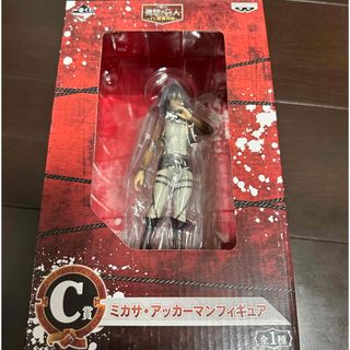 バンプレスト(BANPRESTO)の【新品】一番くじ　進撃の巨人　くじ奪還作戦　C賞　ミカサ　フィギュア(アニメ/ゲーム)