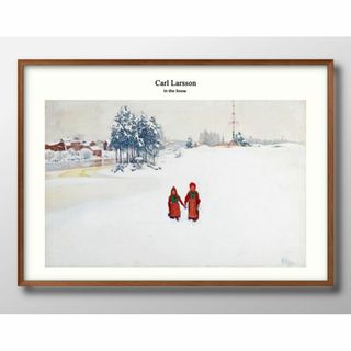 1-1682■A3アートポスター『カール・ラーション』絵画 イラスト マット(その他)